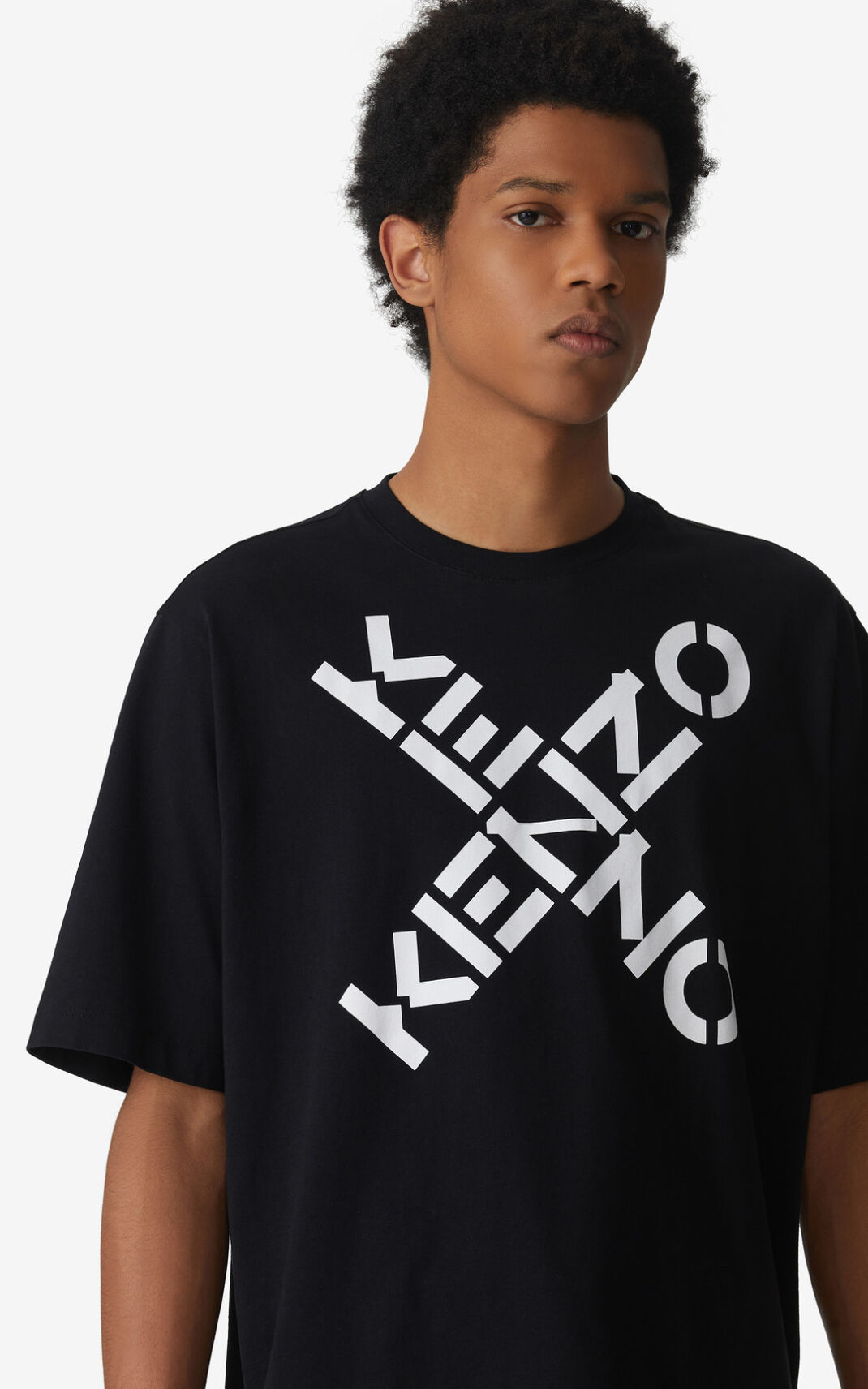 Camiseta Kenzo Sport Big X Masculino - Pretas | 492NXQBSO